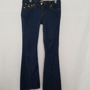 True Religion Flare Leg Jeans, size 28